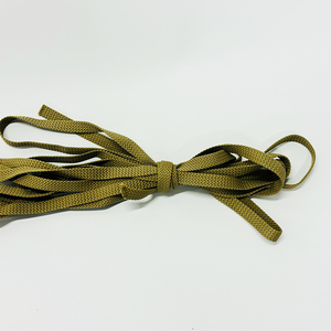 Cordón de algodón 100% personalizado de fábrica CQ, banda elástica de macramé trenzada de poliéster suave para sudaderas con capucha, bolsas de ropa, cuerda