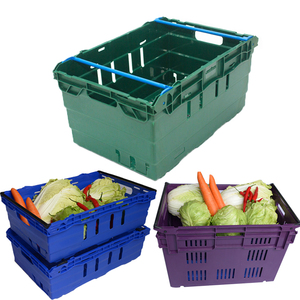プラスチック製の箱47L野菜と果物の箱メッシュスタイル - Product Image 2