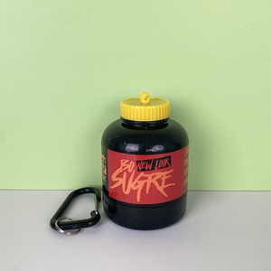 100ml/30g 150ml/45g 200ml/60g Porte-clés Portable Protéine de Lactosérum Shake <span class=keywords><strong>BCAA</strong></span> Poudre Conteneur Bouteille pour Muscle Préentraînement - Product Image 5