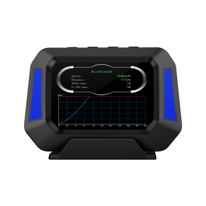 Alta calidad coche HUD ordenador a bordo velocímetro parabrisas Reflector GPS pantalla IPS pantalla Monitor de velocidad Auto HUD - Product Image 3