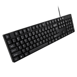 OEM USB con cable de teclado estándar ratón óptico Combo Home Office Keyboard Mouse Set - Product Image 3