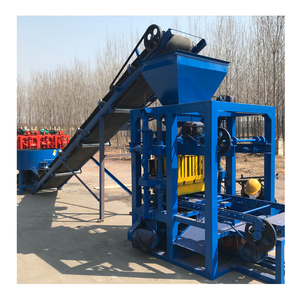 Automatic <strong>Qtj4</strong>-26C Hollow <strong>Block</strong> Making <strong>Machine</strong> Price-Friendly Qt4 Model Core Components Engine Pump PLC Bearing Concrete Bricks - Product Image 1