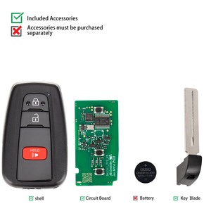 Autel Universal Smart <strong>Key</strong> Autel IKEYTY8A3AL 3 Buttons 315/433 MHz Smart <strong>Key</strong> for Toyota for <strong>Lexus</strong> - Product Image 2