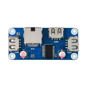 Ethernet / USB mozzo cappello (B) per Raspberry Pi serie, 1x RJ45, 3x USB 2.0 - Product Image 2