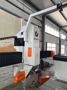Ganger <span class=keywords><strong>CNC</strong></span> GQ-3220DS 5 Achsen Granit-Brücke Säge Arbeitsplatte Bearbeitung Steinschnittmaschine mit Kamera - Product Image 4