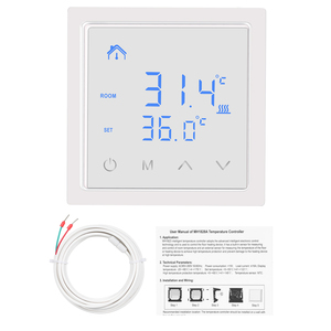 Termostato con pantalla digital de panel inteligente, control de temperatura de calefacción de suelo doméstico, controlador de calefacción - Product Image 5