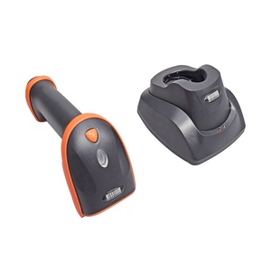 Lector de código de barras inalámbrico 1D 2D con detección automática, escáner de código de matriz de datos, lector de Android con base de carga - Product Image 6