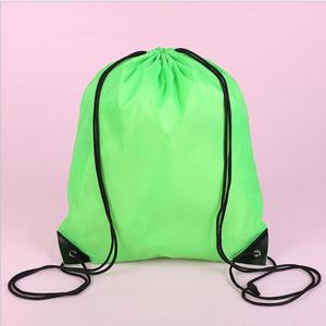 Personalized 210D Drawstring Backpack Tote Kids Sport Storage Polyester Bag <strong>with</strong> Logo Shopping Bag Silk Unisex <strong>String</strong> Bags <strong>Nylon</strong> - Product Image 2