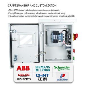 Çift güç otomatik Transfer anahtarı komple Set VFD şalt elektrik dağıtım panoları MCC güç dağıtım ekipmanları - Product Image 4