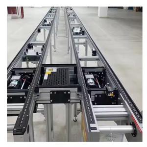 电子工厂流水线物料搬运设备用双层双速链式输送机 - Product Image 6