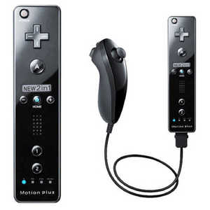 ตัวควบคุมเกมจอยสติ๊กแบบไร้สาย2อิน1สำหรับ Wii U GamePad พร้อม Motion Plus Manette Mando nunchuk สำหรับรีโมทคอนโทรล Wii - Product Image 4