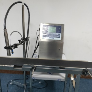 CIJ Inkjet Barcode Drucker Chargen codierung gerät Glasflasche Verfalls datum Druck codier maschine