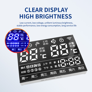 Werks-Direkt vertrieb Haushalts geräte LED-Platinen anzeige Blaulicht-Warmwasser bereiter Display Controller 7-Segment-Anzeigemodul - Product Image 2