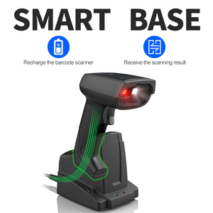 GTCODESTAR-Lector de código de barras inalámbrico, escáner de mano inalámbrico Android, Qr 1D, 2D, Bluetooth con memoria de carga - Product Image 4