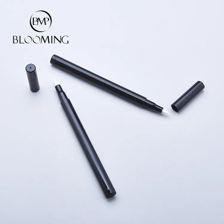 Tubo di matita per eyeliner nero vuoto in plastica a prezzo competitivo, matita per eyeliner vuota in plastica, penna per eyeliner liquido vuota