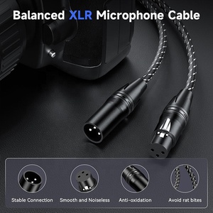 3-poliges XLR-Audio mikrofon kabel XLR zu XLR 3FT 5FT 6FT 10FT 15FT 20FT 25FT 30FT 50FT 75FT 100FT 150FT 200FT 300FT - Product Image 4