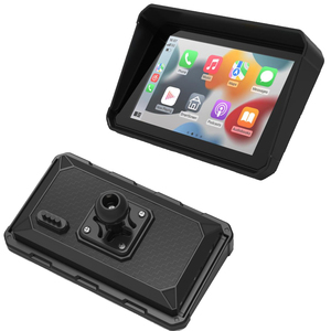 5.5inch <strong>Touch</strong> <strong>Screen</strong> Wireless Carplay Monitor Android Auto GPS Navigation Dual <strong>Bluetooth</strong> Siri Voice Control for Motorcycle - Product Image 6
