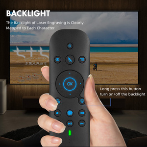 G60S Pro 2.4G Wireless Air Mouse giroscopio BT Voice Remote Control IR Learning Smart TV Keyboard con RU - Product Image 6