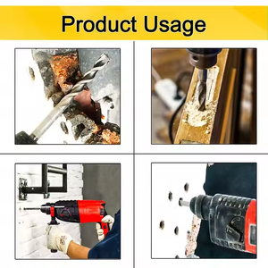 Industrial Grade11PCS SDS Plus <span class=keywords><strong>Bits</strong></span> de broca elétrica apontou cinzéis para tijolo pedra parede concreto quebrando alvenaria escultura ferramenta
