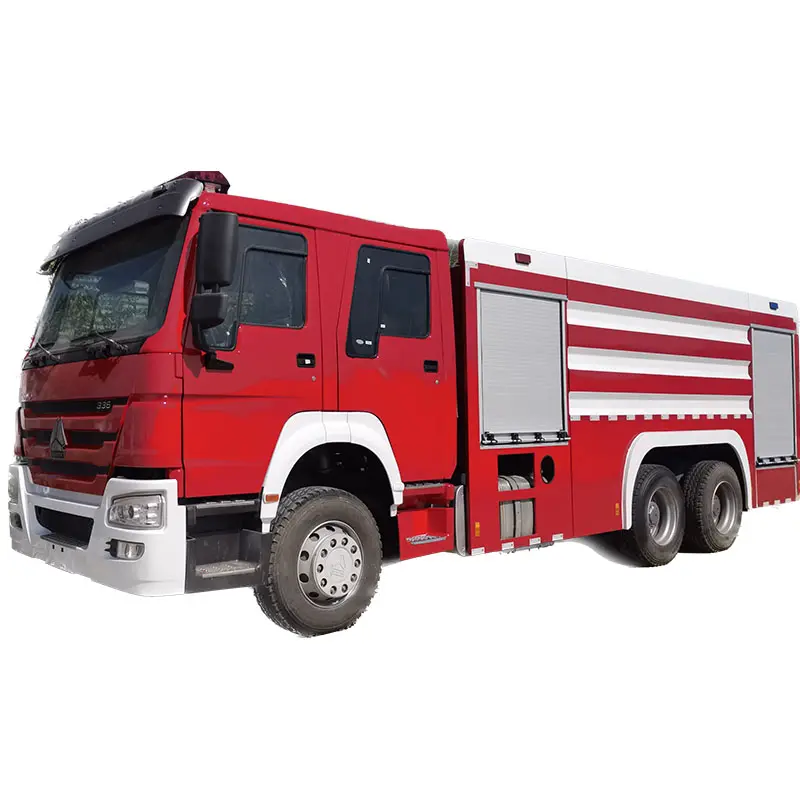 ผู้ผลิตรถดับเพลิง 6X4 12000 ลิตรรถดับเพลิงชนิดผงแห้งและโฟม