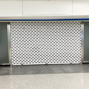 Rèn sắt Con lăn màn trập cửa, kim loại cán cổng, kéo xuống an ninh đục nhôm cổng - Product Image 6