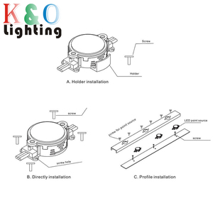 30mm RGB LED Pixel Modul DMX512 LED String Lichtquelle 512-Punkt-Licht für das Lichtdesign - Product Image 2