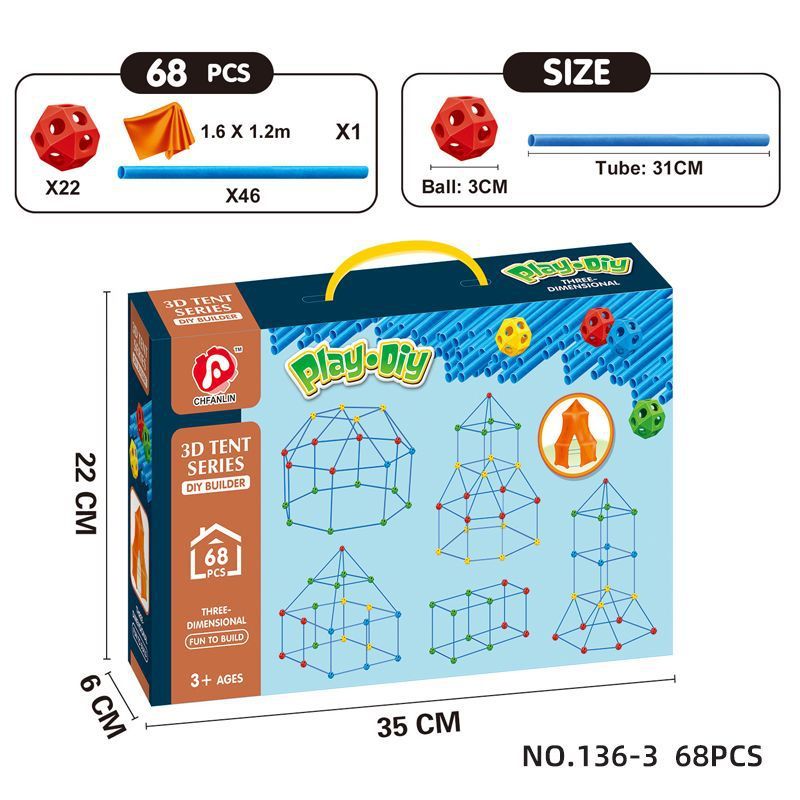 136-3 Tente 68 pièces