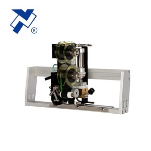 NY-803A pneumatische automatische Verfalls datum Code Chargen nummer Codier maschine für VFFS Beutel Verpackungs maschine und Flaschen etikett ierer