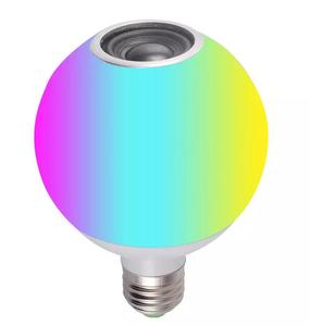 Светодиодные смарт-музыкальные лампы, 12 Вт E27 RGB музыкальная лампа динамик с пультом дистанционного управления 24 клавиши - Product Image 2