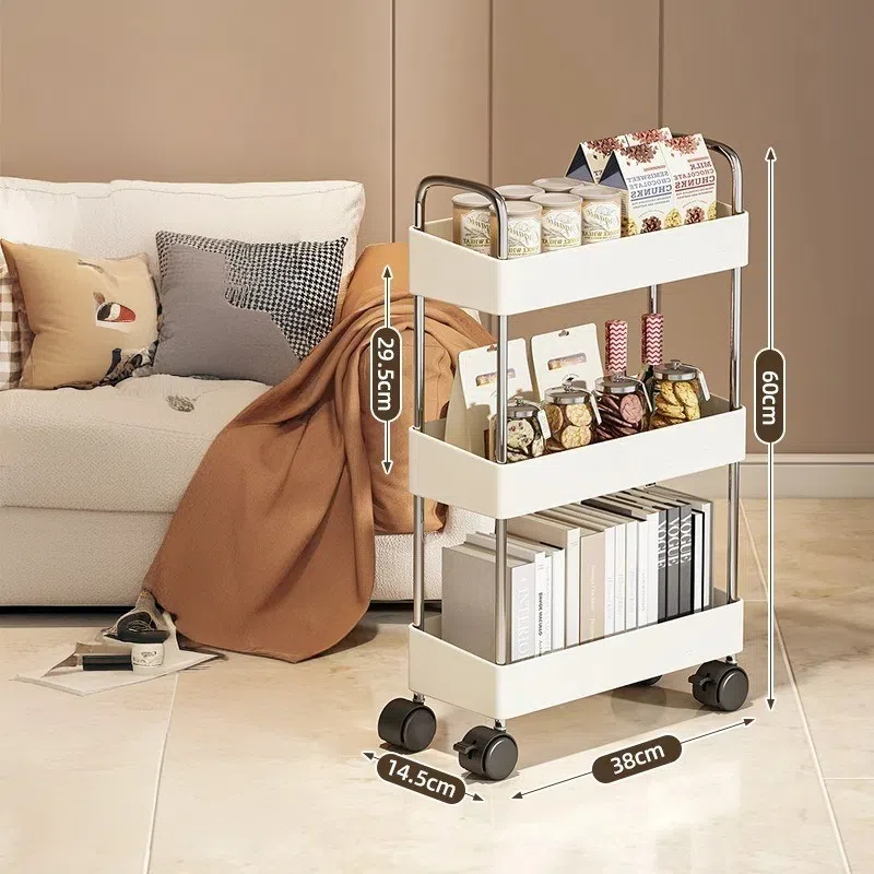 Blanc 3 couches 14,5*38*60CM