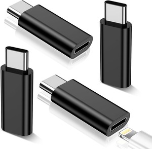 适用于IPhone 15 C型充电器C型连接器电缆的8针母到USB C适配器快速充电数据 - Product Image 1