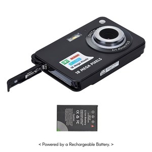 SD kart yuvası Video HD 2.7 ile çocuklar için dijital kamera inç 18 megapiksel 8X Zoom dijital kamera kart tipi otomatik kamera - Product Image 3