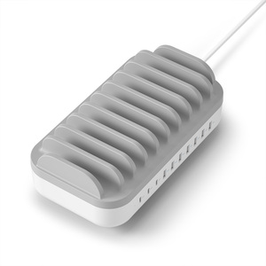 Universal Multi Charger 120W 10 Port Drei Typ C Sieben USB-Schnell ladestation für mehrere Geräte USB 2.0 Hub - Product Image 3