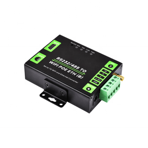 RS232/485 a WIFI POE ETH (B) Server seriale di livello industriale RS232/485 a WiFi e Ethernet Modbus Gateway MQTT Gateway PoE Port - Product Image 1