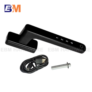 Accessori per porte e finestre tipo L serratura per maniglia finestra in lega di alluminio maniglia con Password per finestra con serratura intelligente per maniglia - Product Image 3