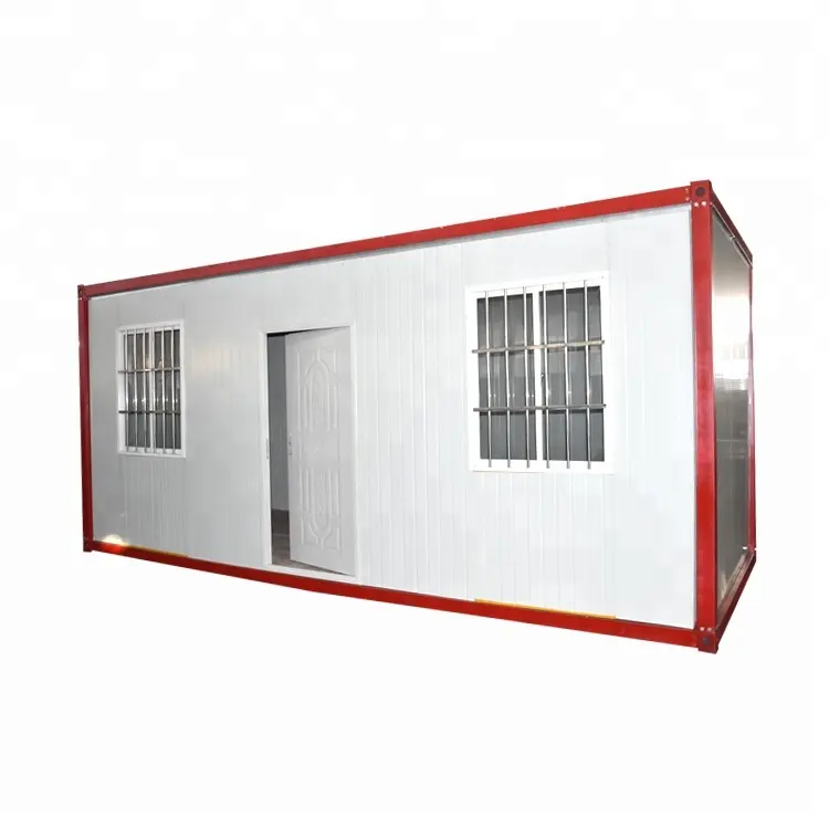 Apartamento Conveniente Instale Facilmente Container Living Home ALLSTAR Porta De Aço Moderna Modular Container Casa PVC Janela Deslizante