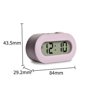 Großhandel Smart <span class=keywords><strong>LCD</strong></span> Digital Tisch Wecker Hintergrund beleuchtung Großbild-Display Haushalts dekoration Bestes Geschenk