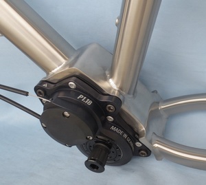 CX ไทเทเนียม Pinion จักรยานกรอบสำหรับ Pinion P1.18 ระบบเกียร์เลื่อน dropout และแยกด้านหลัง Stay - Product Image 6