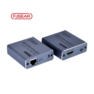 fjgear家用音频和视频hdmi Kvm扩展器Hdmi电缆高清电视高清hdmi 60 mtr扩展器发射器和带ip的接收器