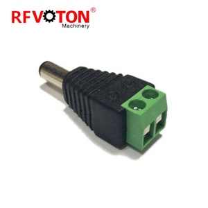 Voton CCTVビデオカメラコネクタDC男性と女性5.5 X 2.1mm CCTV DCパワージャックRFアプリケーション - Product Image 5