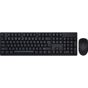 Jedel 104 Key Full Size 2.4Ghz Wireless <strong>Keyboard</strong> and Mouse Combo Support Different <strong>Language</strong> Layout Wireless <strong>Keyboard</strong> Mouse Set - Product Image 1