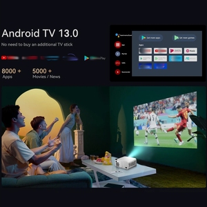 Fábrica al por mayor Mini T5 Pico 4K Android 13 Proyector 150ANSI Dual Wi-Fi & Dual BT Pantalla Proyector Altavoz para dormitorio - Product Image 6