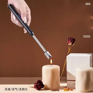 家用便携式储物厨房打火机、防风电弧脉冲点火枪、USB电子打火机 - Product Image 1