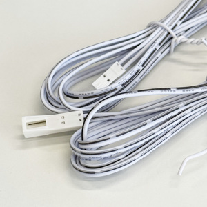 Dupont stile cavo a nastro 2.54mm passo 2-Pin 2m di lunghezza ad alta conducibilità in rame PC per Arduino/Raspberry Pi progetti di potenza - Product Image 1