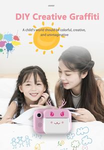 Cámara Digital para niños con pantalla grande de 2,4 pulgadas C11 Zero Ink Cámara de impresión instantánea Lente dual Cámara para niños para regalo - Product Image 2