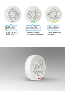 Sistema de alarma de seguridad inteligente con WIFI y Sensor de movimiento, Control por aplicación Smart Life y Tuya, Compatible con Alexa y asistente de Google - Product Image 3