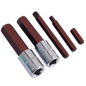 Özelleştirilebilir 60 adet karbon çelik tornavida Bit Set el aracı tamir bahçe ev kullanımı için kutu ambalaj plastik alet kutusu depolama - Product Image 3