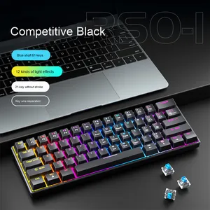 Wired E-Sports Game Office <strong>Notebook</strong> Desktop Computer Accessories Mechanical <strong>Keyboard</strong> Mouse Set Macro Virtual <strong>Keyboard</strong> - Product Image 5