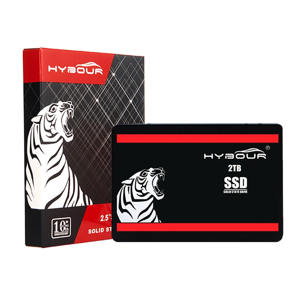 HYBOUR SSD 2.5 인치 SATA3 120gb 128gb 240gb 256gb 480gb 512gb 1 테라바이트 2 테라바이트 솔리드 스테이트 드라이브 노트북 SSD 하드 드라이브 디스코 Duro SSD