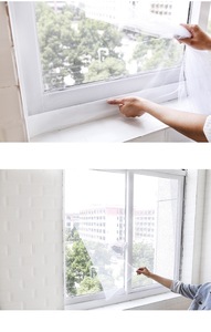 DIY Polyester Mosquito <strong>Net</strong> for Window Anti Insects Dust <strong>Proof</strong> Magnetic Window <strong>Bug</strong> Screen with Magic Tape - Product Image 6